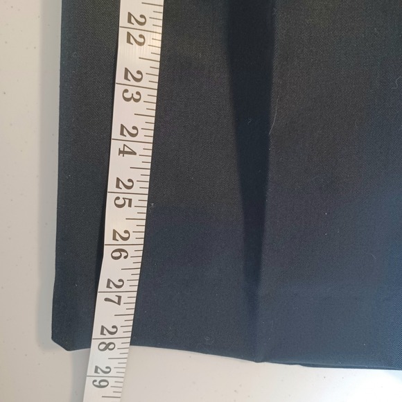 Brooks Brothers Caroline Fit Navy Blue 100% Wool Dress Pants Trousers Womens 12 - Picture 5 of 10